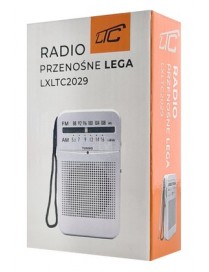 LTC φορητό ραδιόφωνο LXLTC2029 με θύρα ακουστικών 3.5mm, γκρι