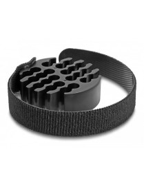 DELOCK οργανωτής καλωδίων 66057 με δεματικό τύπου velcro, 24 καλωδίων