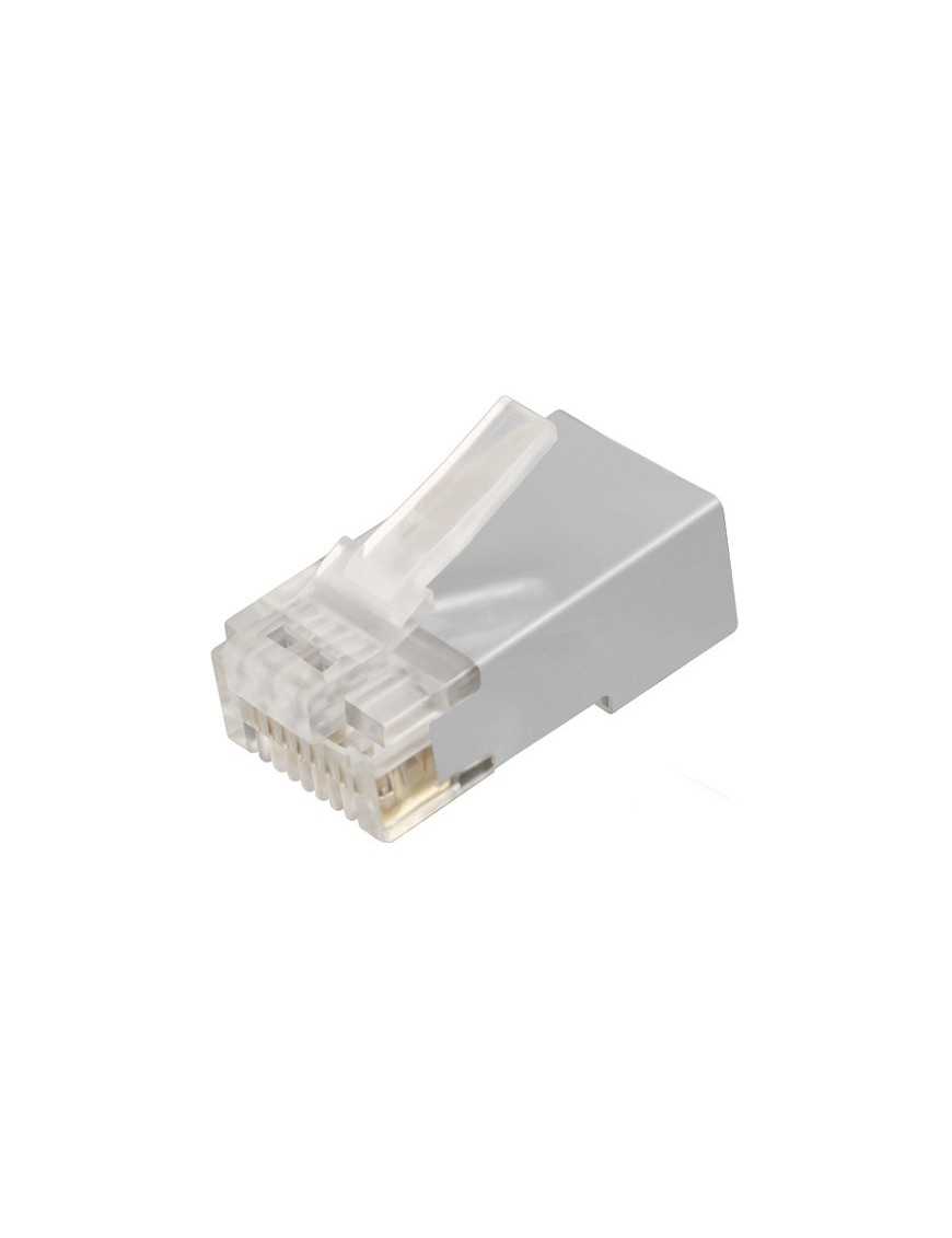 POWERTECH βύσμα RJ45 Cat 6a CAB-N322, μεταλλικό, 8p8cs, 100τμχ