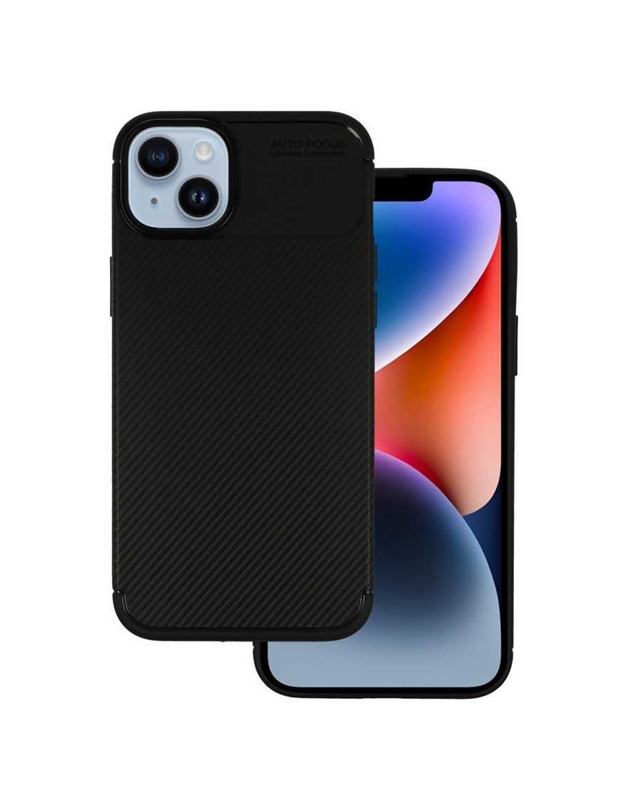 VENNUS Θήκη Carbon Elite VNS-0056 για iPhone 14 Plus, μαύρη