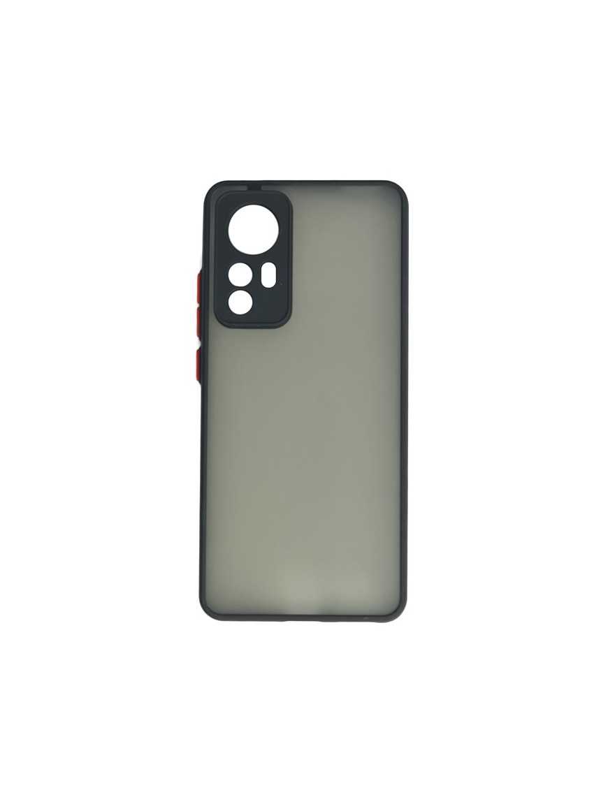 POWERTECH Θήκη Color Button MOB-1758 για Xiaomi 12/12X, μαύρη