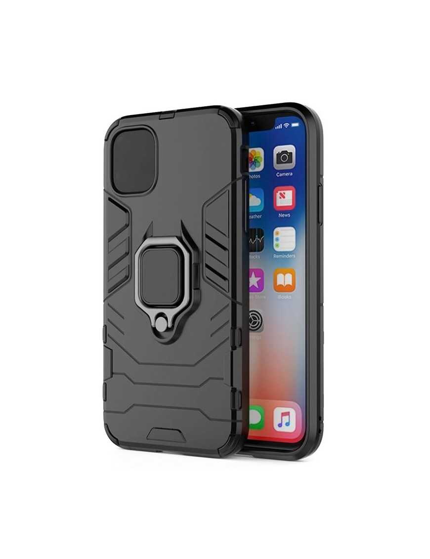 POWERTECH Θήκη Ring Armor MOB-1746 για iPhone 14, μαύρη