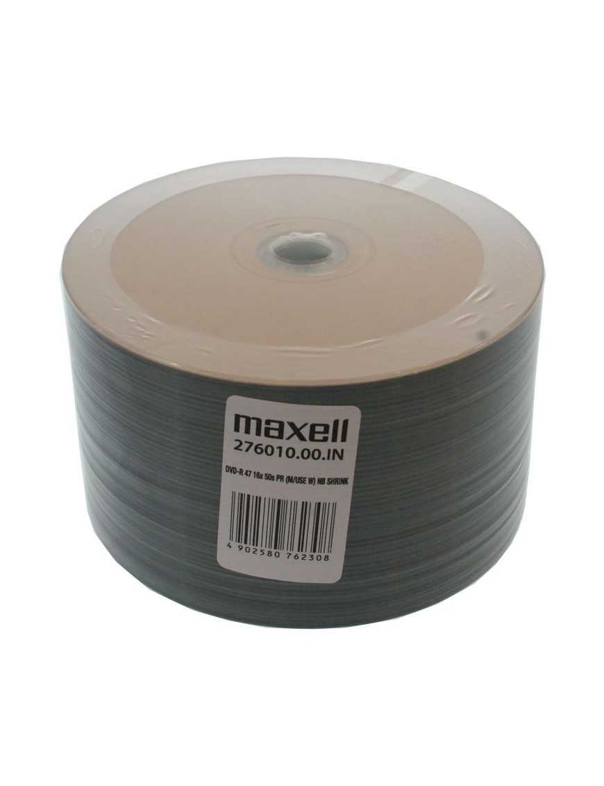 ΜAXELL DVD-R 120min, 4.7GB, 16x, printable, 50τμχ Cake box