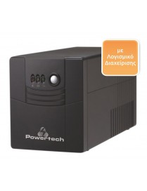 POWERTECH UPS Line Interactive PT-1500, 1500VA, 900W
