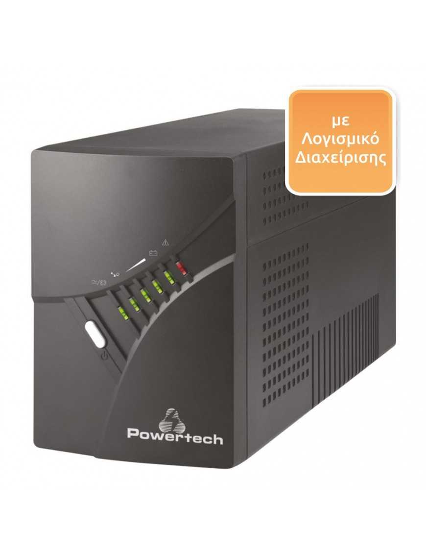 POWERTECH UPS Line Interactive, 2000VA/1200W