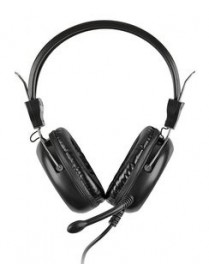 A4TECH Headset HS-30, 3.5mm, 40mm ακουστικά, μαύρα