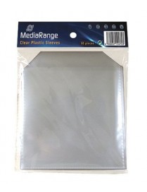 MEDIARANGE PP CD πλαστική θήκη με καπάκι - 50 τμχ