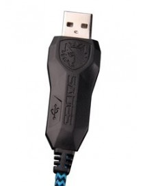 SADES Gaming Headset Snuk, USB, 7.1CH με 40mm ακουστικά