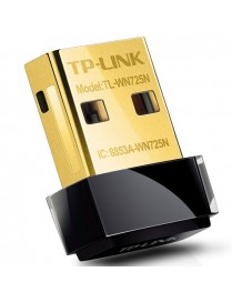 TP-LINK Ασύρματο N Nano USB Adapter TL-WN725N, 150Mbps, Ver. 3.0