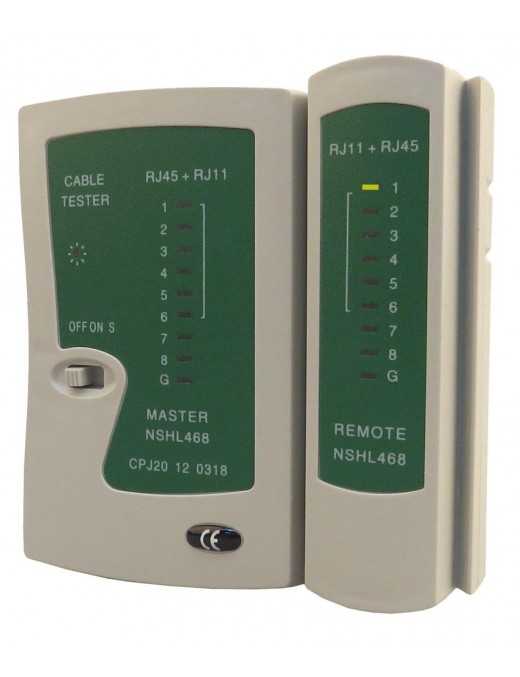 PT multi network tester RJ11,RJ12,RJ45 (καλώδιο δικτύου και τηλέφωνου)