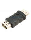 POWERTECH Adapter USB 2.0 female σε USB female, Black