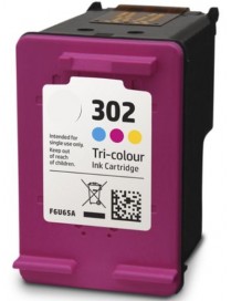 Συμβατό Inkjet για HP 302XL, Color