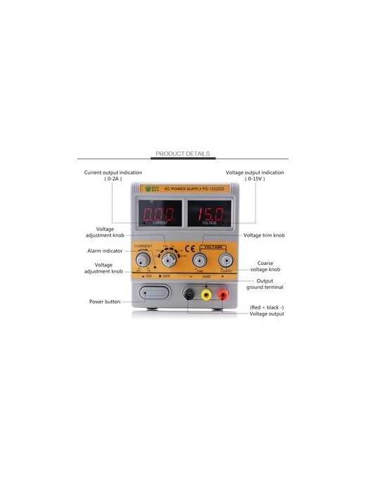 BEST Power supply BST-1502DD, 12V
