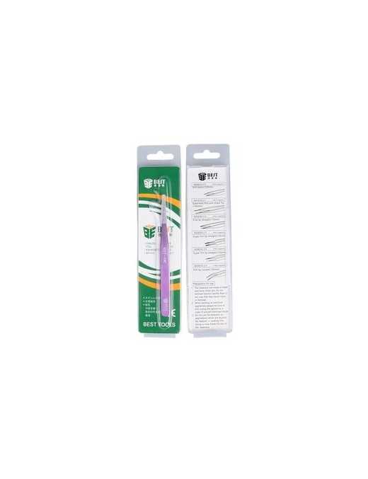 BEST Τσιμπίδα BST-10C, Stainless Steel, ESD, Ίσια
