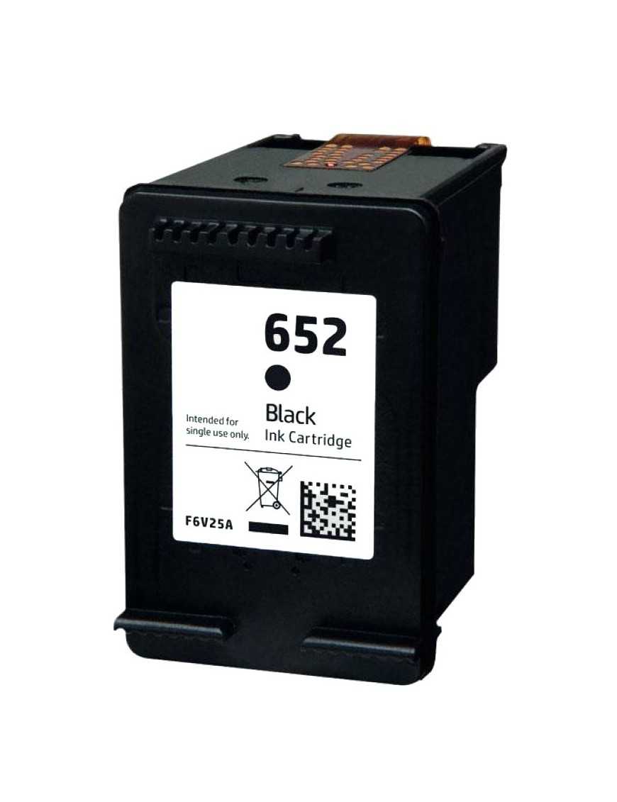 Συμβατό Inkjet για HP 652 XL, 14ml, Black