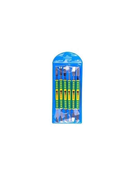 BEST Pry tools 6 τεμαχίων με Διπλή κεφαλή, μεταλλικό