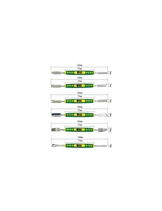 BEST Pry tools 6 τεμαχίων με Διπλή κεφαλή, μεταλλικό