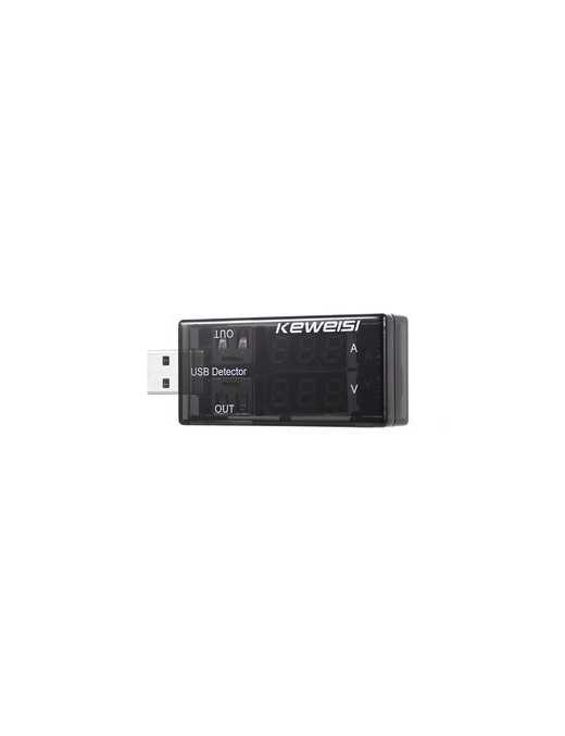 KEWEISI Συσκευή ελέγχου θύρας USB KWS-10VA, 2x USB Output, 3-9V