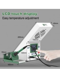 BEST Soldering Station BST-938 με σταθμό απορόφησης καπνού και LED φως