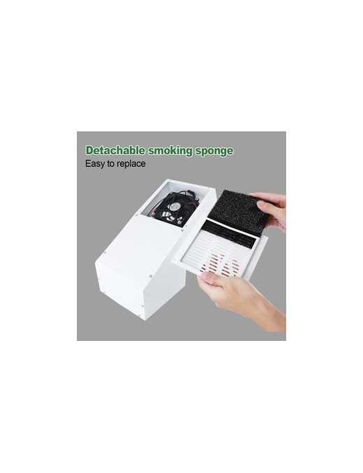 BEST Soldering Station BST-938 με σταθμό απορόφησης καπνού και LED φως