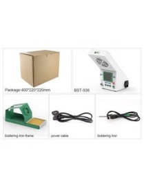 BEST Soldering Station BST-938 με σταθμό απορόφησης καπνού και LED φως
