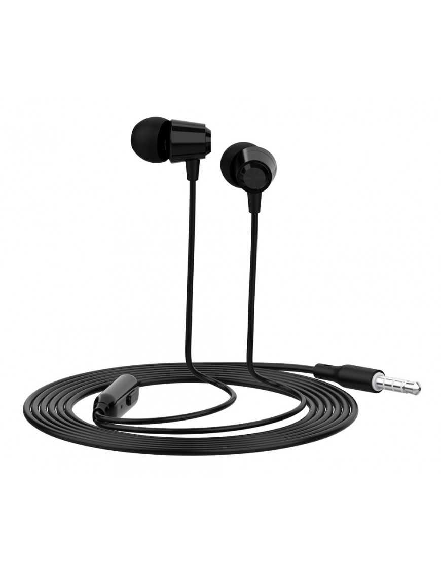 CELEBRAT Earphones G4 με μικρόφωνο, 10mm, 1.2m, μαύρο