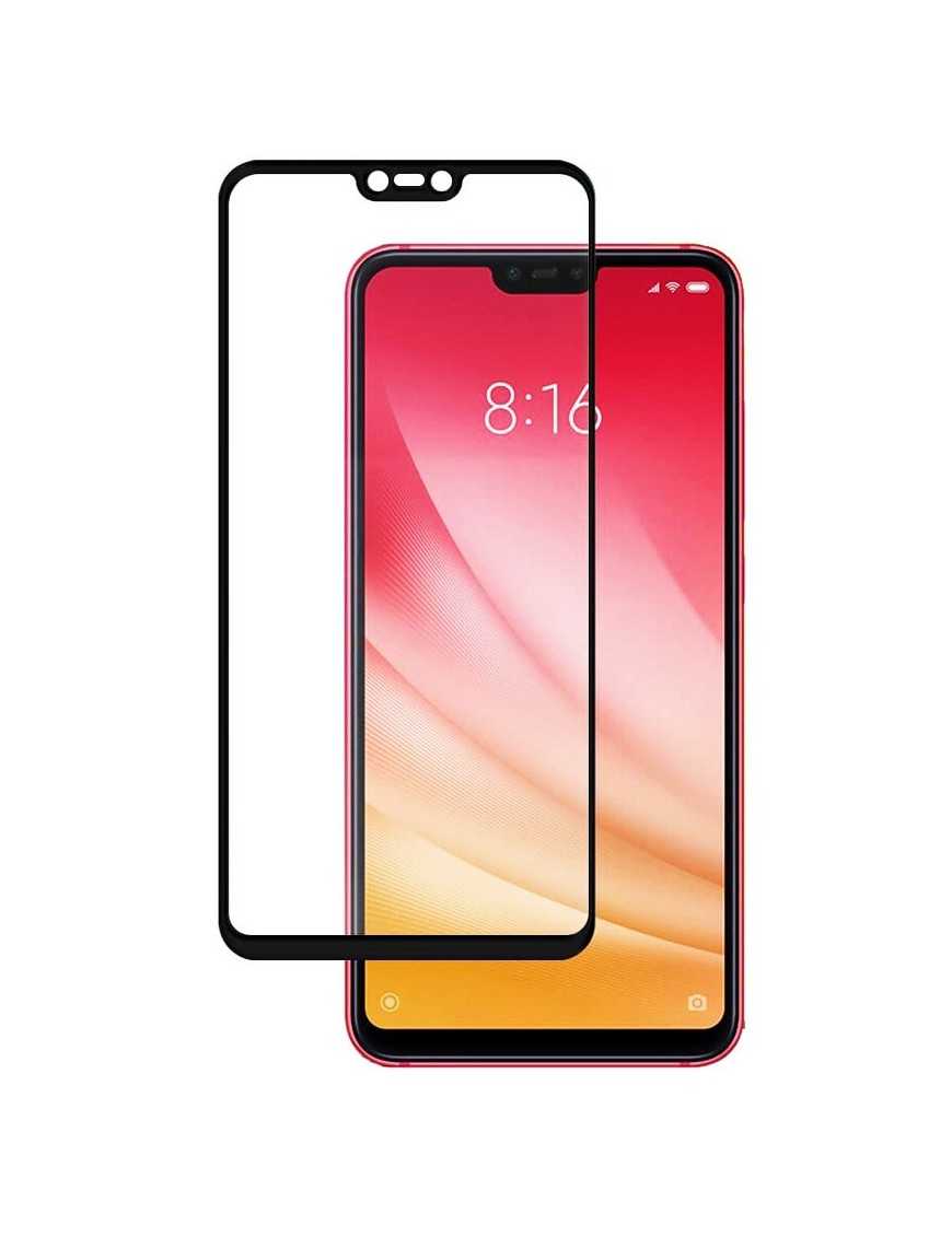 POWERTECH Tempered Glass 5D Full Glue για Xiaomi MI 8 Lite, Black