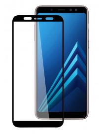 POWERTECH Tempered Glass 5D Full Glue για Samsung A6 Plus 2018, Black