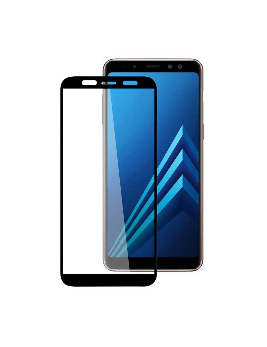 POWERTECH Tempered Glass 5D Full Glue για Samsung A6 Plus 2018, Black