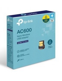 TP-LINK Ασύρματο Nano USB Adapter AC600 ARCHER-T2UNANO, Ver. 1.0