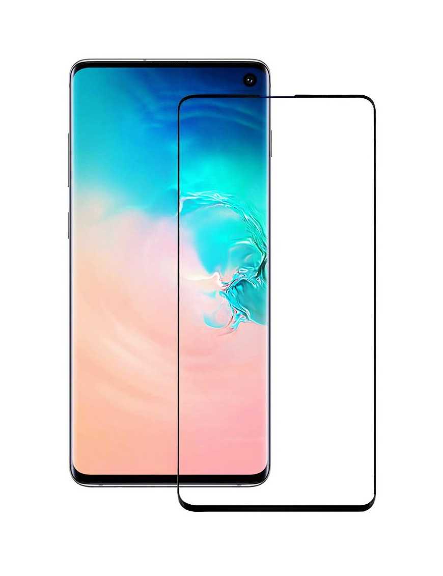 POWERTECH Tempered Glass 5D Full Glue για Samsung S10e, μαύρο