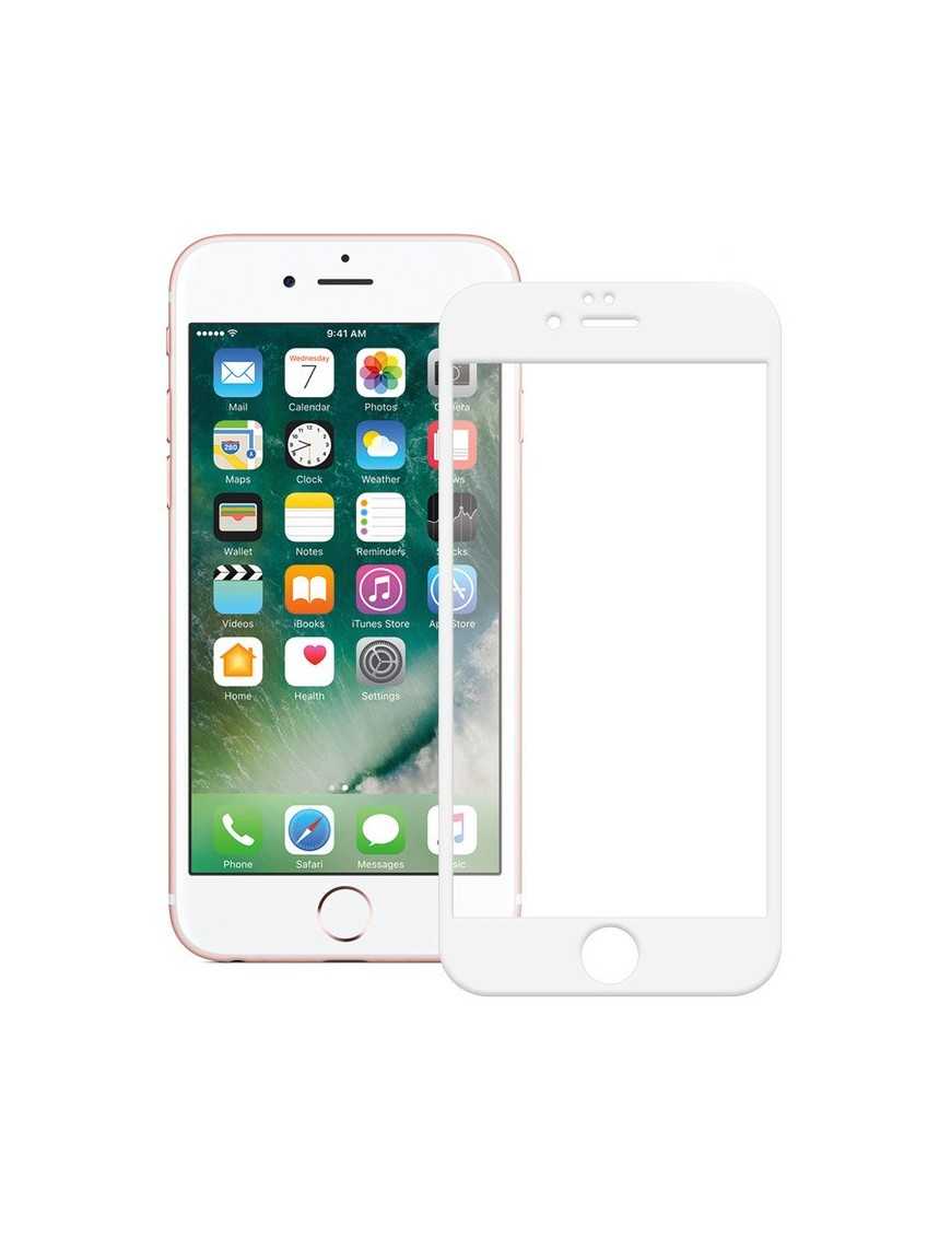 POWERTECH Tempered Glass 5D Full Glue για iPhone 6, White