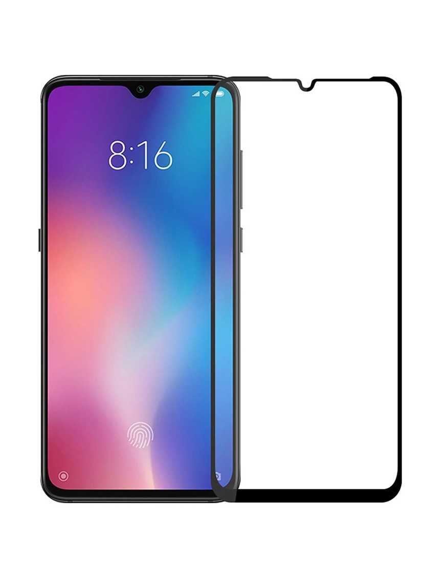 POWERTECH Tempered Glass 5D Full Glue για Xiaomi Mi 9, μαύρο