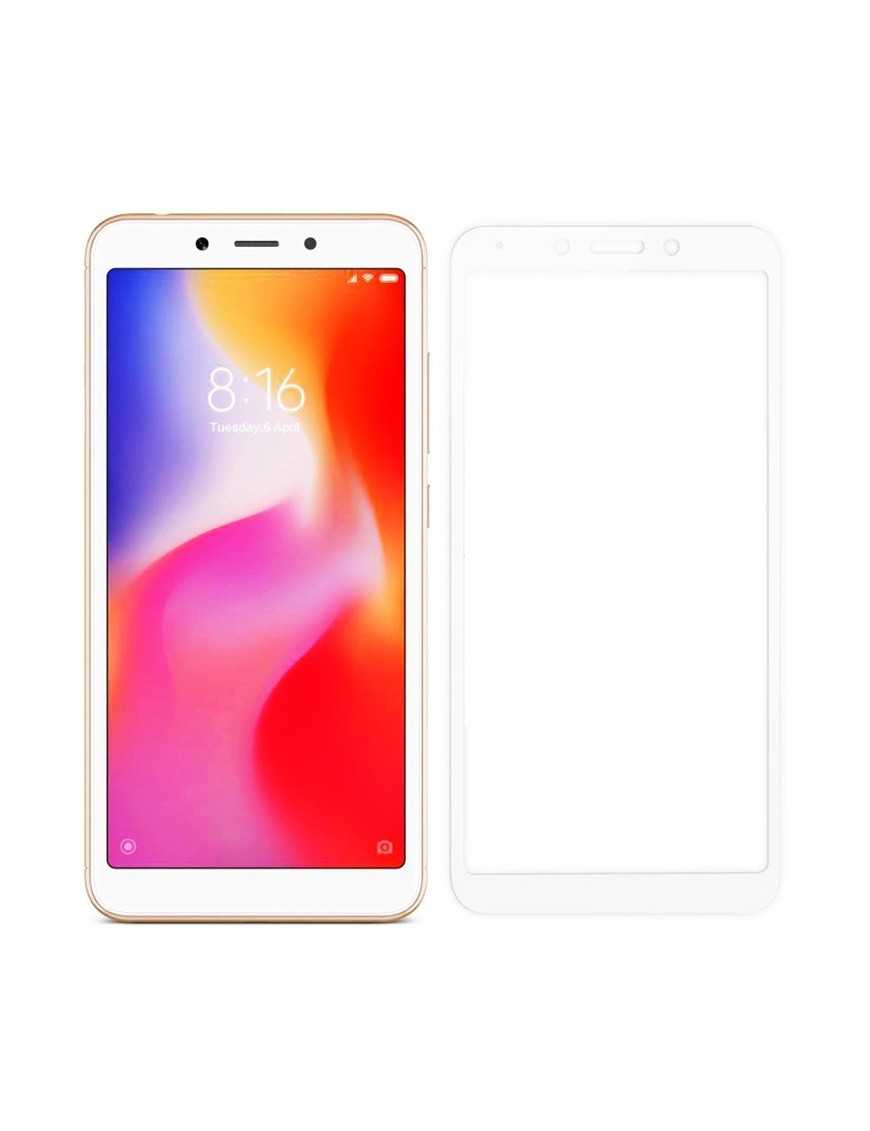 POWERTECH Tempered Glass 5D Full Glue για Xiaomi Redmi 6/6A, White