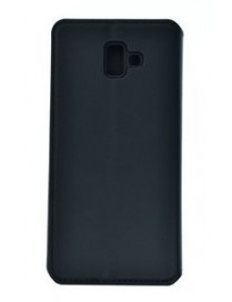 POWERTECH Θήκη Slim Leather για Samsung J6 Plus 2018, μαύρη