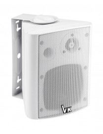VOICE KRAFT Ηχείο 501-DS-WH 4", 2 δρόμων, bass reflex, 20W 8Ohm, λευκό