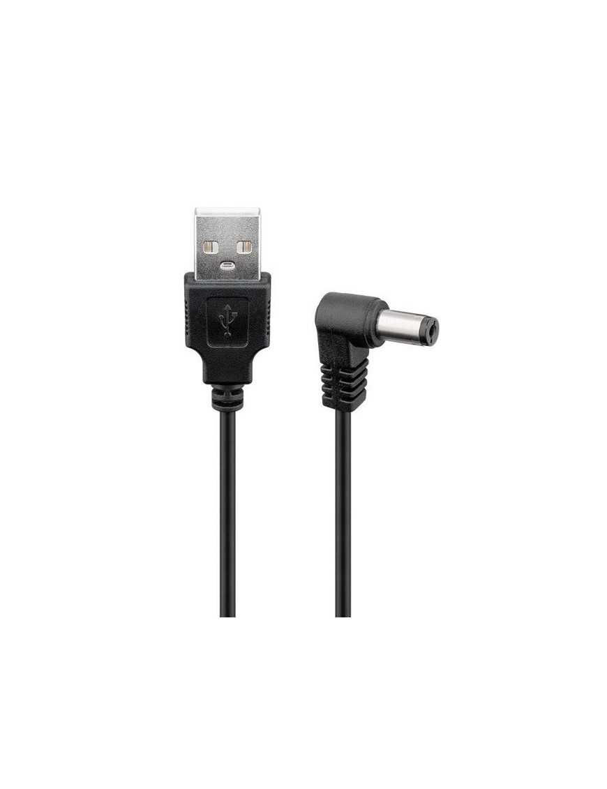 POWERTECH Καλώδιο USB 2.0(M) σε DC 5.5x2.1mm (F) CAB-U120, copper, 1.5m