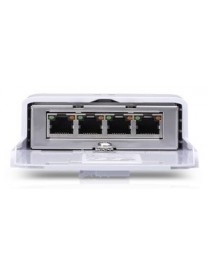 UBIQUITI PoE NanoSwitch N-SW, 4-Port 10/100/1000Mbps, outdoor