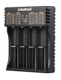 LIITOKALA φορτιστής LII-402 για μπαταρίες NiMH/CD, Li-Ion, IMR, 4 slots