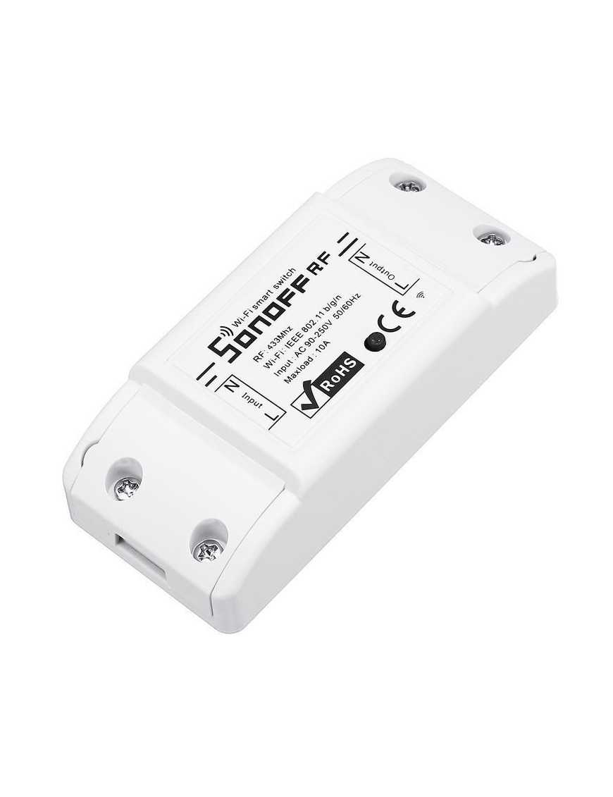 SONOFF Smart Διακόπτης RF2 433MHz, WiFi 2.4GHz, λευκό