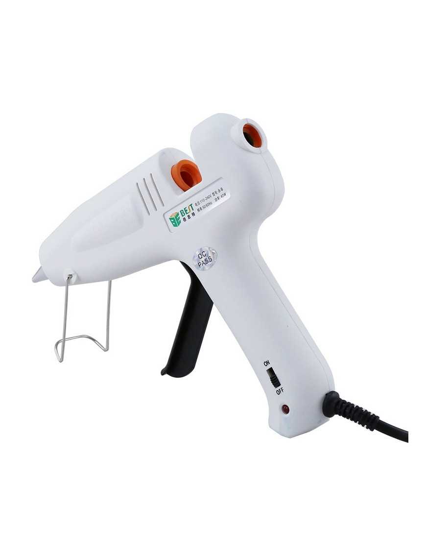 BEST Πιστόλι θερμικής σιλικόνης BST-B-F, 40W, λευκό