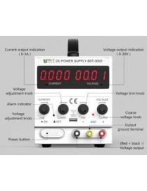 BEST Power supply BST-305D, 30V/5A, AC/DC, 8x USB