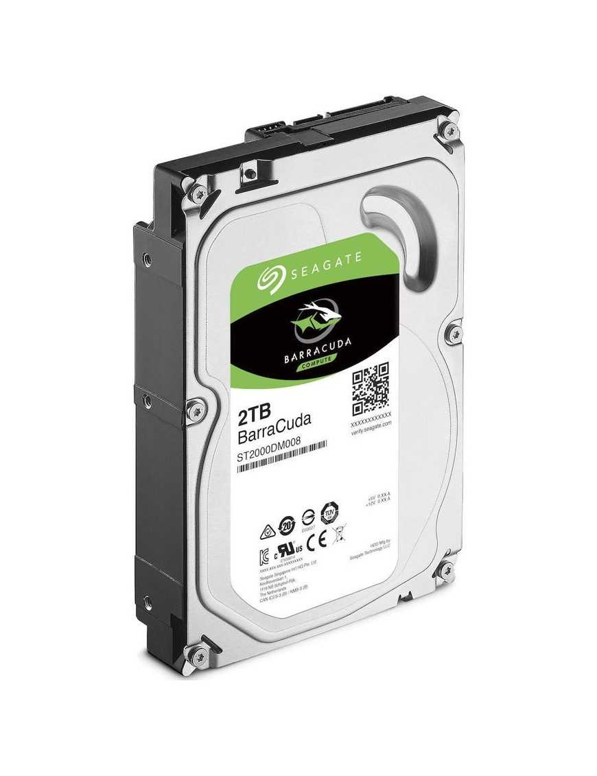 SEAGATE Σκληρός Δίσκος Barracuda ST2000DM008, 2TB, 256MB, 7200RPM, 3.5"