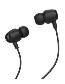 CELEBRAT Earphones Fly 1 με μικρόφωνο, 10mm, 3.5mm, 1.2m, μαύρα