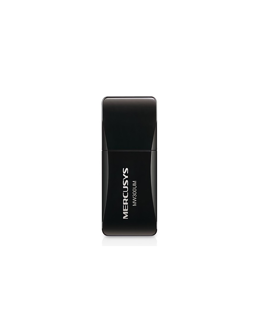 MERCUSYS Wireless Mini USB Adapter MW300UM, 300Mbps, Ver. 3