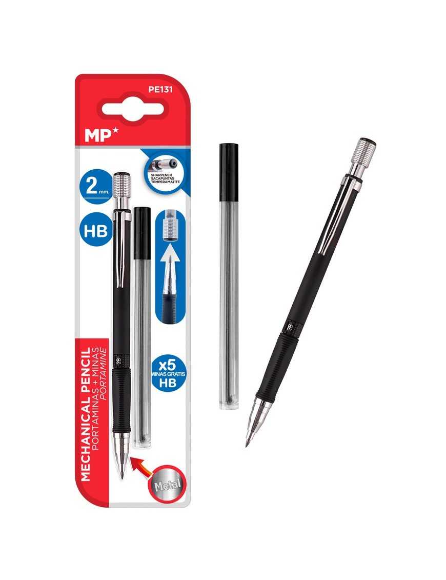 MP Mηχανικό μολύβι PE131, HB, 5x ανταλλακτικά, 2mm, 2τμχ