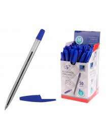MP στυλό διαρκείας PE144-50A, 1mm, μπλε, 50τμχ