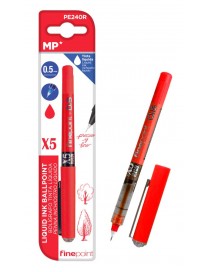 MP στυλό διαρκείας, καλλιγραφίας PE240R, 0.5mm, κόκκινο