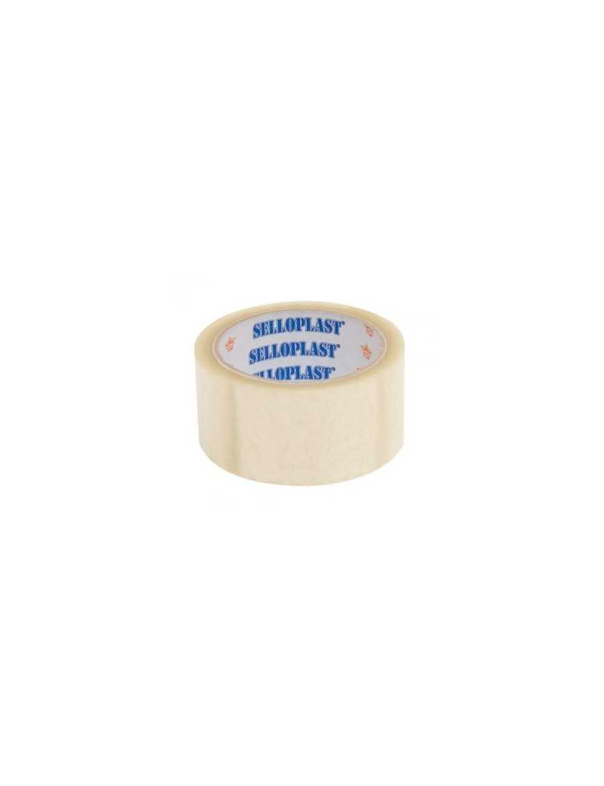SELLOPLAST Αυτοκόλλητη ταινία SEL-005, διάφανη, 48mm, 60m, 6τμχ
