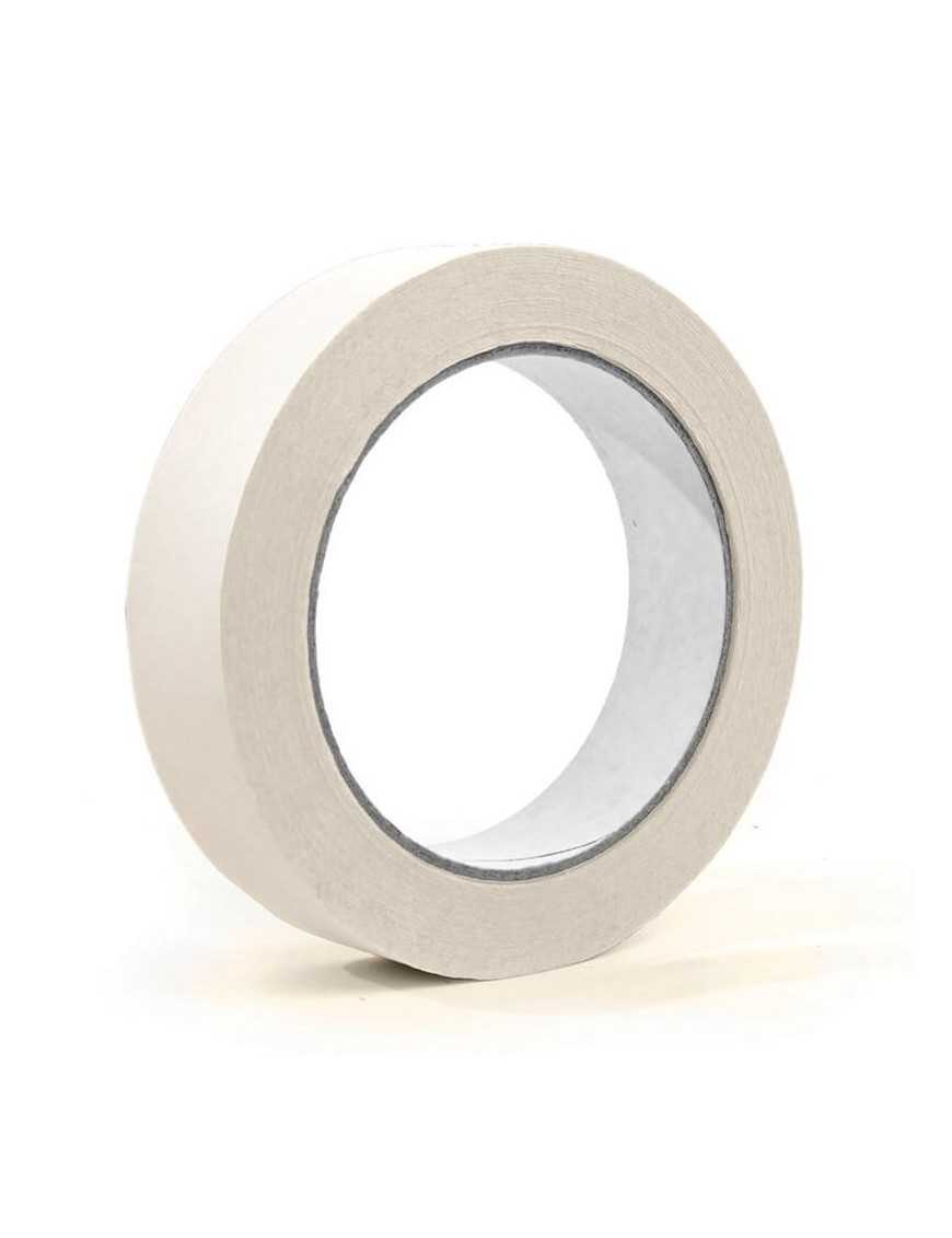 SELLOPLAST Χαρτοταινία Masking 60°C λευκή SEL-007, 19mm, 40m, 8τμχ